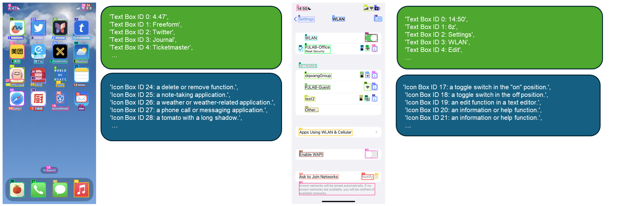OmniParser parsed screen